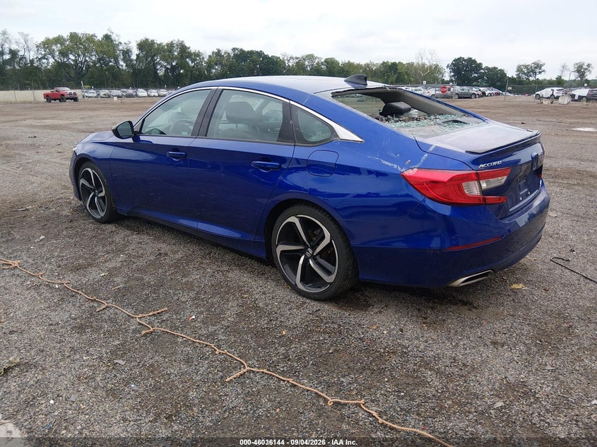 Vin: 1hgcv1f49na109445, lot: 46535563, honda accord sport special edition 20223