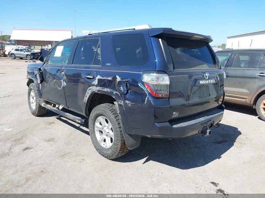 Vin: jtebu5jrxf5208918, lot: 46535567, toyota 4runner sr5 20153