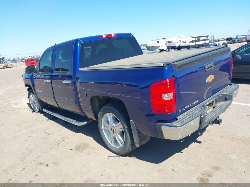 Vin: 3gcpkse7xdg102725, lot: 46535574, chevrolet silverado 1500 lt 20133