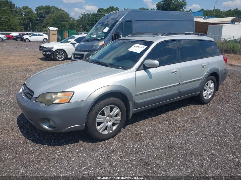 2005 SUBARU OUTBACK auction photo 2