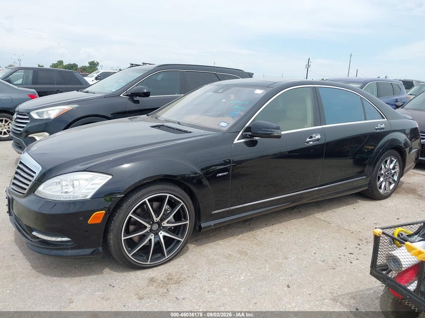 2012 MERCEDES-BENZ S 550 auction photo 2