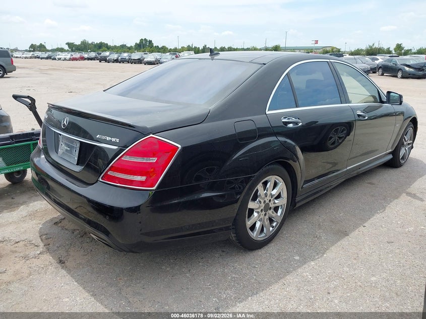 2012 MERCEDES-BENZ S 550 auction photo 4