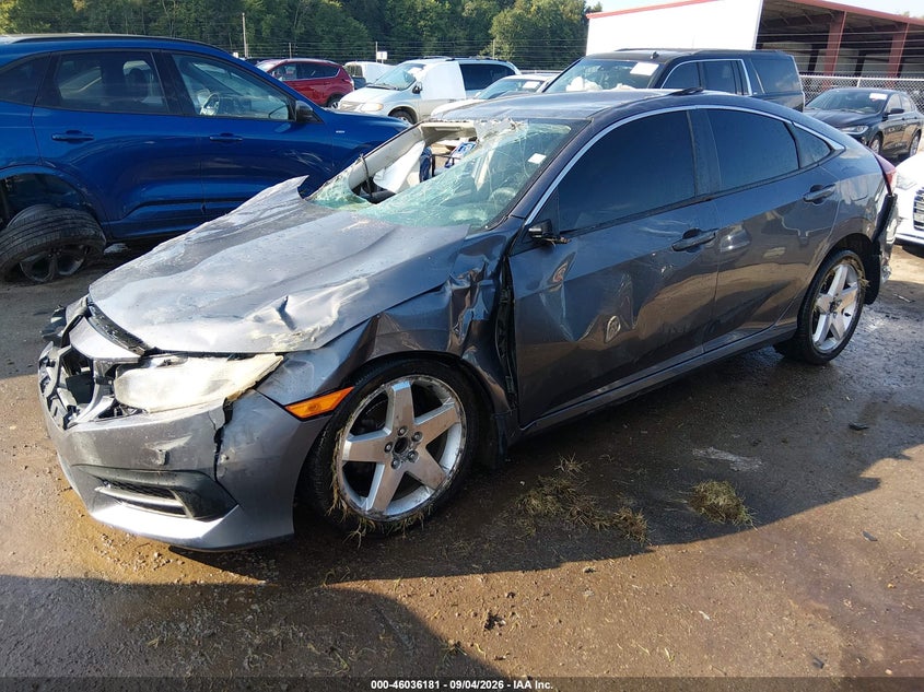 Vin: 2hgfc2f53jh528677, lot: 46535600, honda civic lx 20182