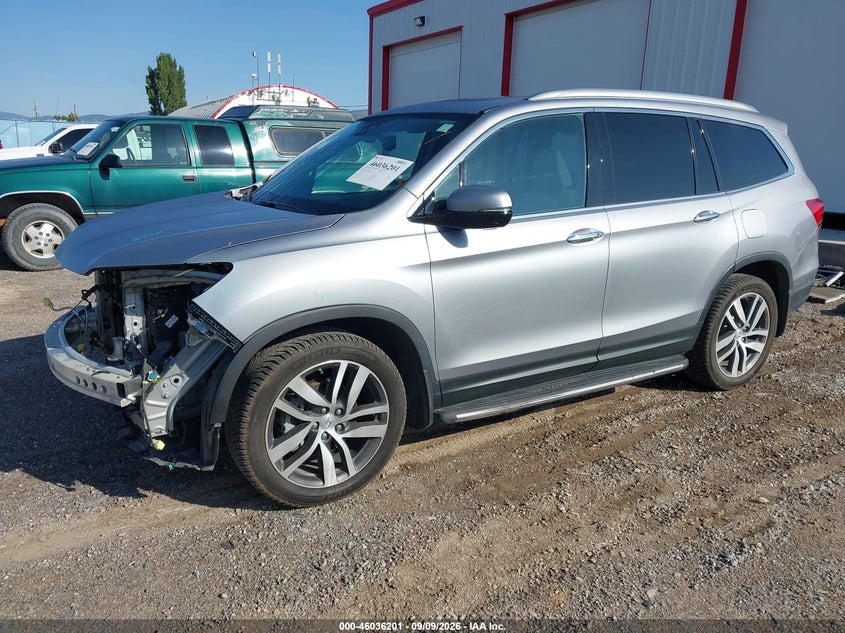 Vin: 5fnyf6h03gb040058, lot: 46535620, honda pilot elite 20162