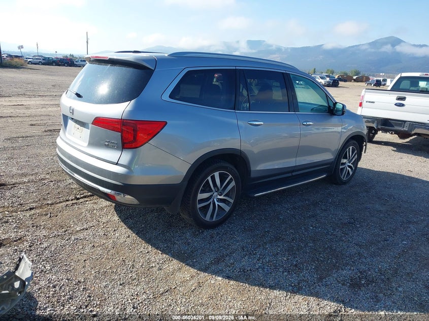 Vin: 5fnyf6h03gb040058, lot: 46535620, honda pilot elite 20164