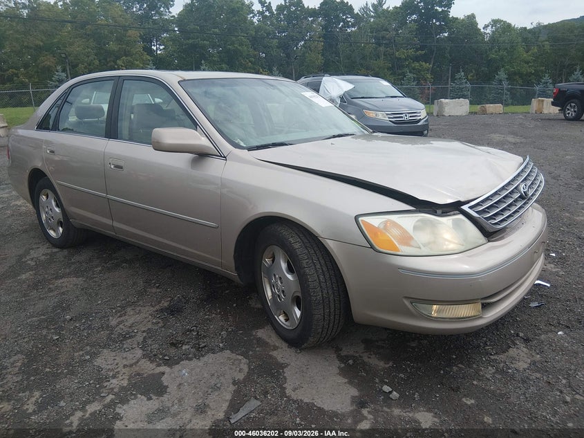 TOYOTA AVALON 2004 VIN 4T1BF28BX4U347368