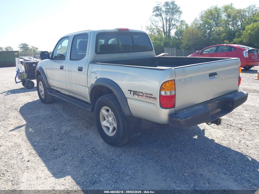 TOYOTA TACOMA 2003 VIN 5TEHN72NX3Z268452