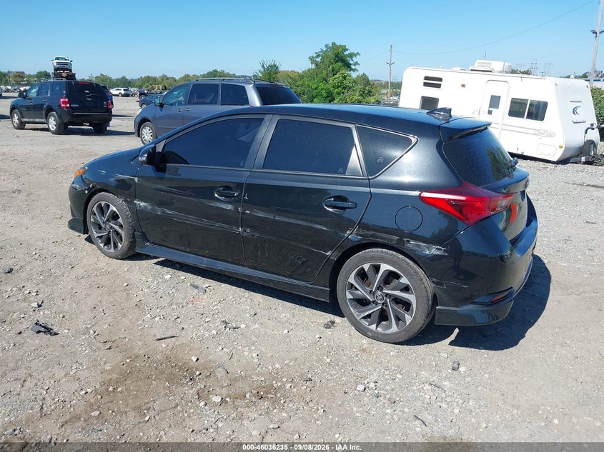 Vin: jtnkarje9hj536581, lot: 46535654, toyota corolla im 20173