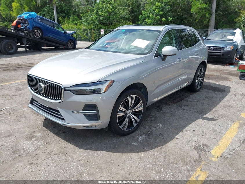 VOLVO XC60 2022 VIN YV4L12RL3N1961063