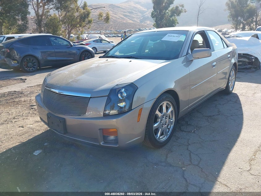 2003 Cadillac CTS, Звичайний знос, IAAI, VIN 1G6DM57N630116122 — фото 2