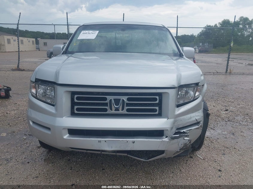 HONDA RIDGELINE 2008 VIN 2HJYK16588H540592