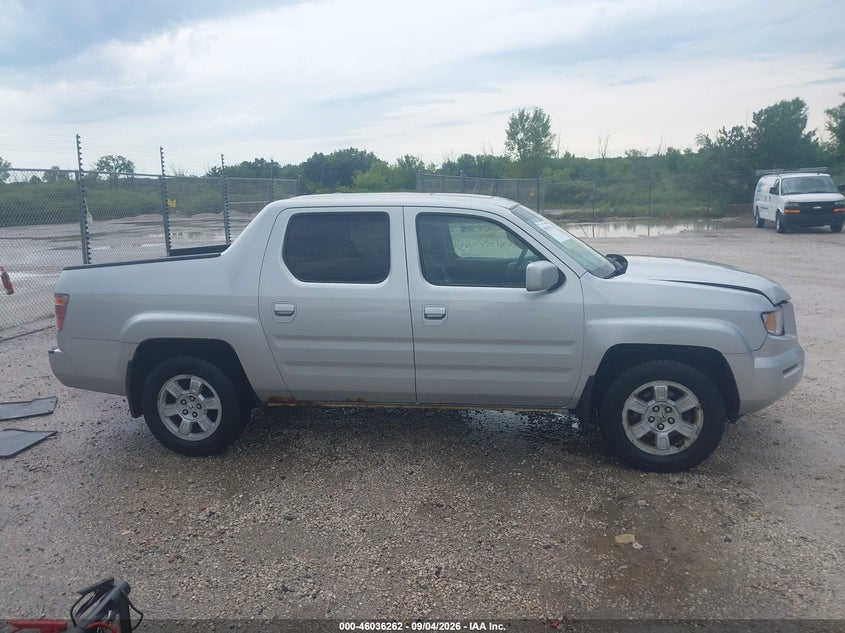 HONDA RIDGELINE 2008 VIN 2HJYK16588H540592