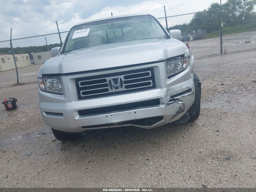 HONDA RIDGELINE 2008 VIN 2HJYK16588H540592
