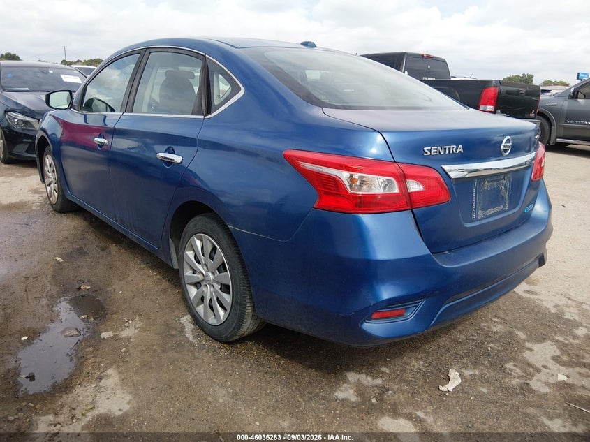 2017 NISSAN SENTRA auction photo 3