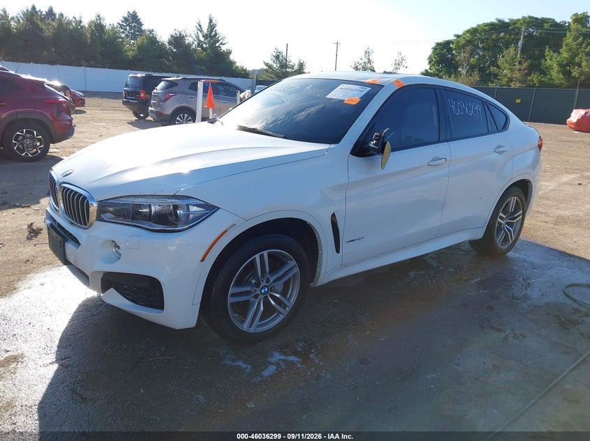 Vin: 5uxku6c50g0r34305, lot: 46535718, bmw x6 xdrive50i 20162