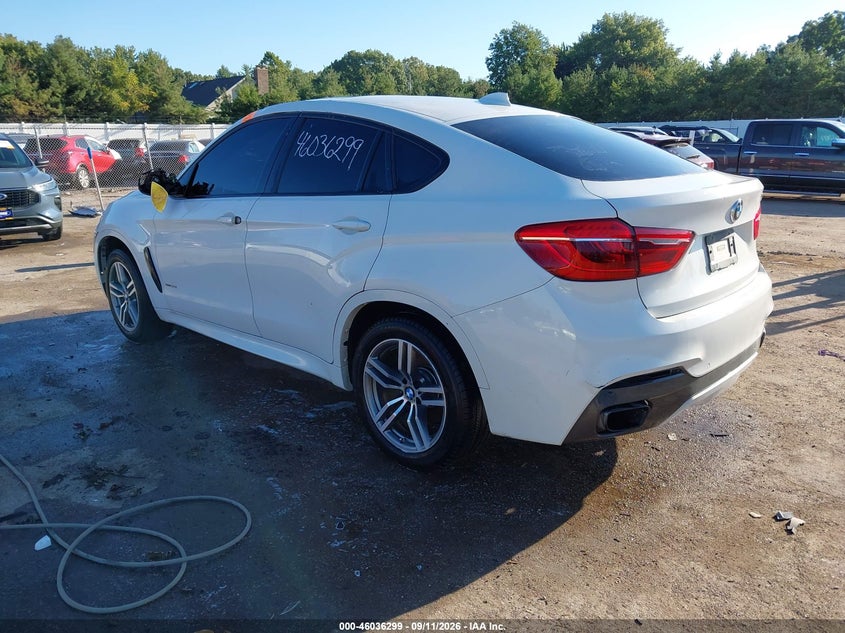Vin: 5uxku6c50g0r34305, lot: 46535718, bmw x6 xdrive50i 20163