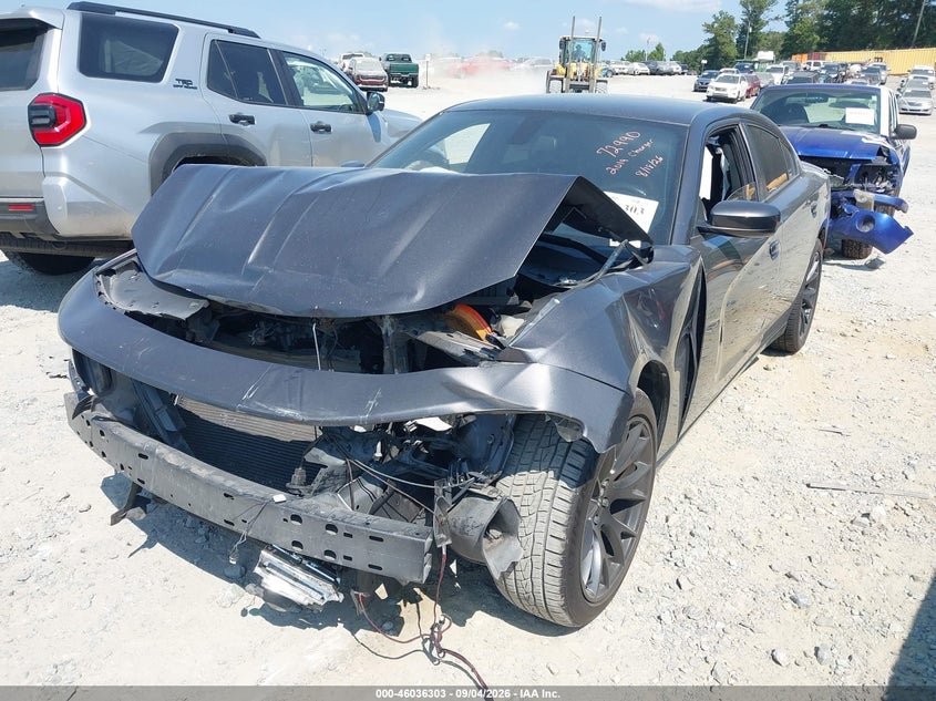 Vin: 2c3cdxbg9kh658441, lot: 46535722, dodge charger sxt rwd 20192