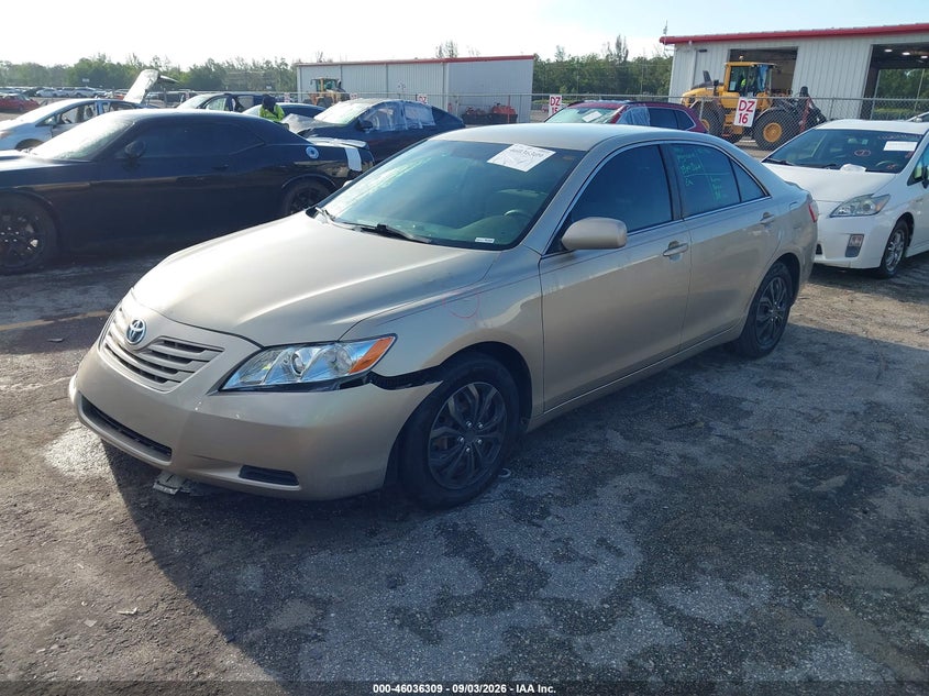 2007 Toyota Camry Le, Front End, IAAI, VIN 4T1BE46KX7U047898 — photo 2