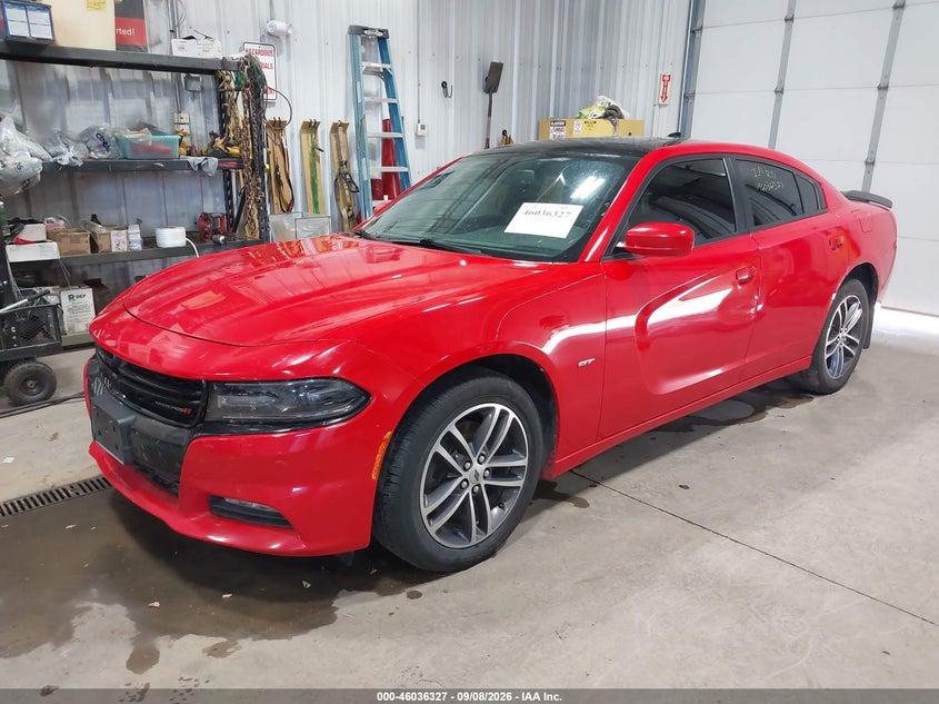 Vin: 2c3cdxjg7jh181413, lot: 46535746, dodge charger gt 20182