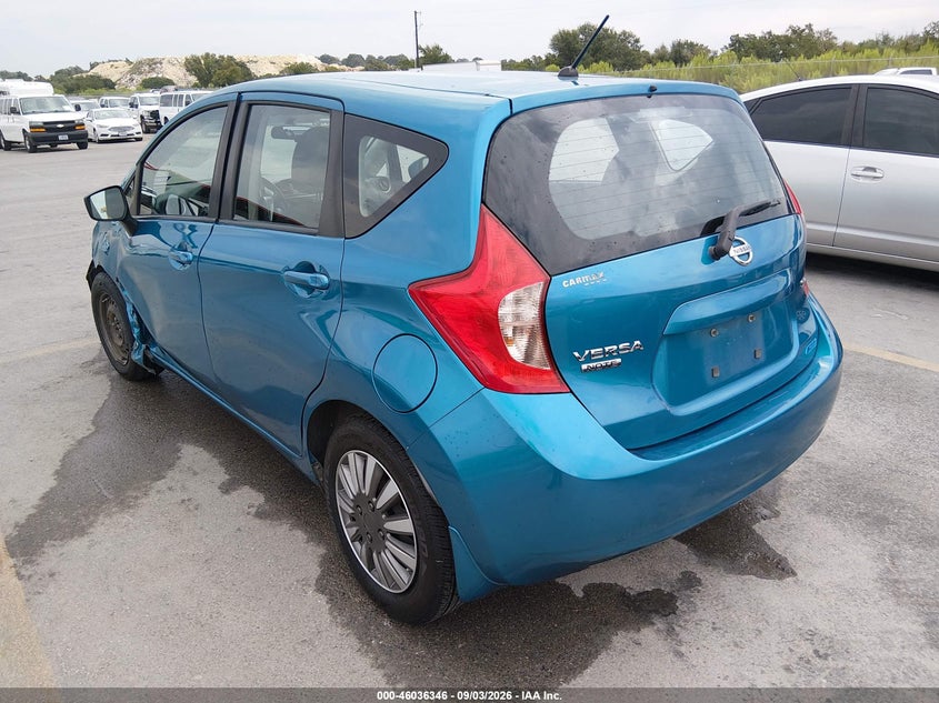 Vin: 3n1ce2cp0fl388882, lot: 46535765, nissan versa note sv 20153