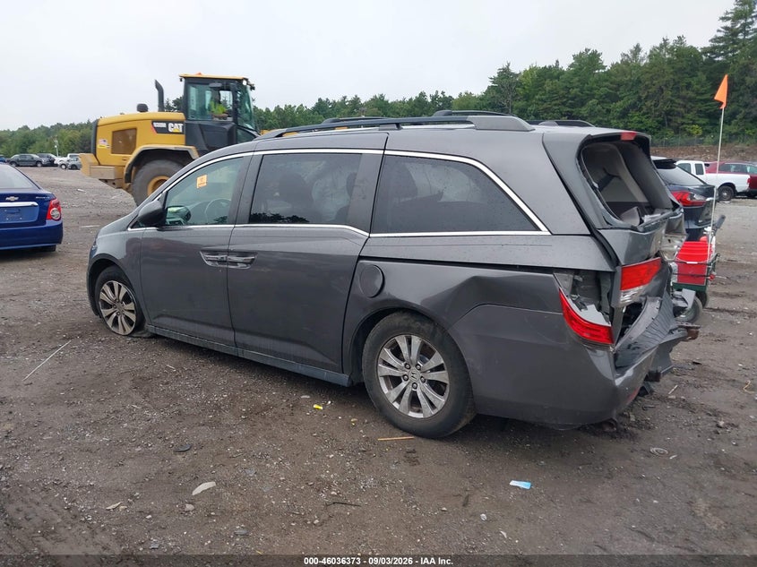 Vin: 5fnrl5h6xgb049075, lot: 46535792, honda odyssey ex-l 20163