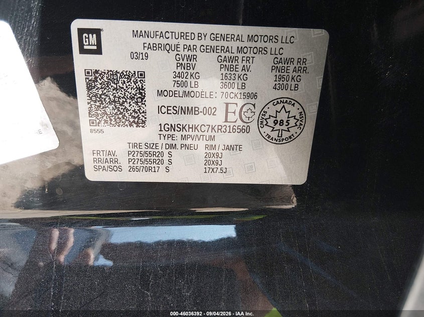 CHEVROLET SUBURBAN - zdjęcie 9