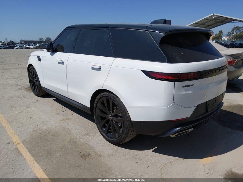 Vin: sal1p9eu1sa486324, lot: 46535844, land rover range rover sport p360 se 20253