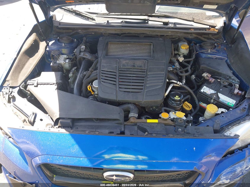 SUBARU WRX 2017 VIN JF1VA1B60H9805942