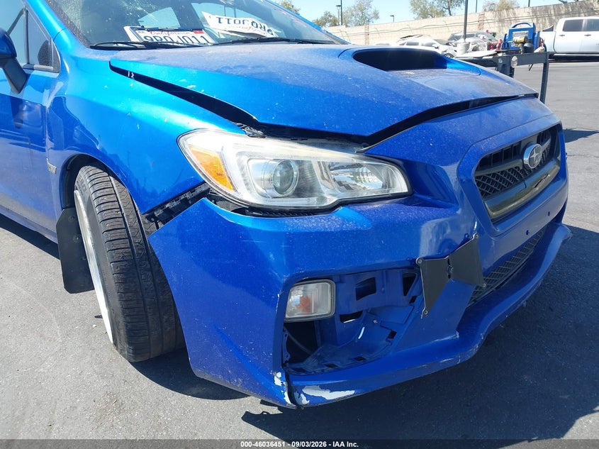 SUBARU WRX 2017 VIN JF1VA1B60H9805942