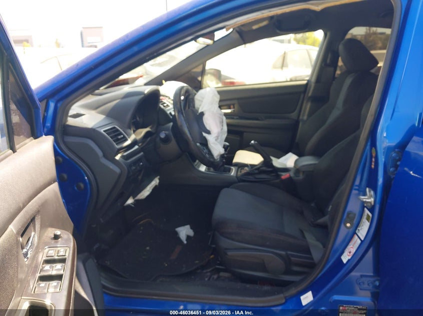 SUBARU WRX 2017 VIN JF1VA1B60H9805942