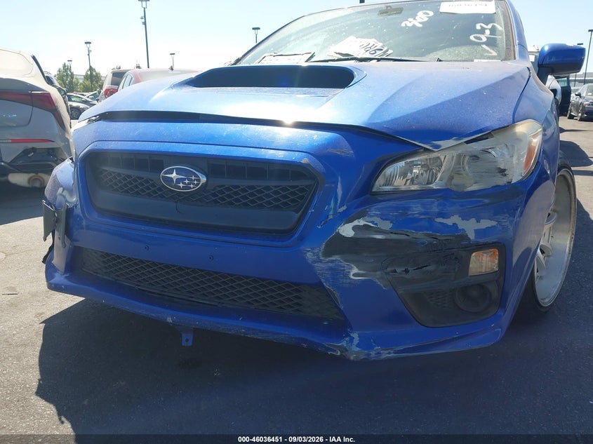 SUBARU WRX 2017 VIN JF1VA1B60H9805942