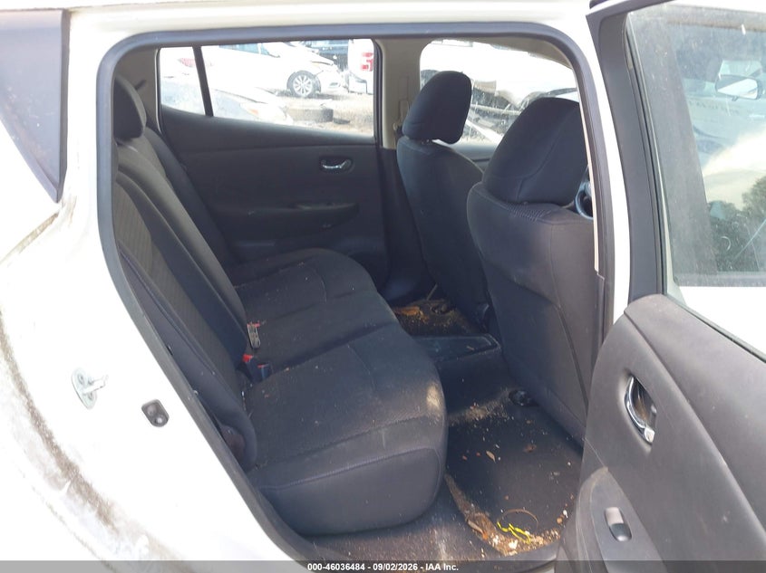 2015 NISSAN LEAF S auction photo 8