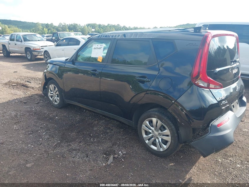 Vin: kndj23auxn7152383, lot: 46535906, kia soul lx 20223