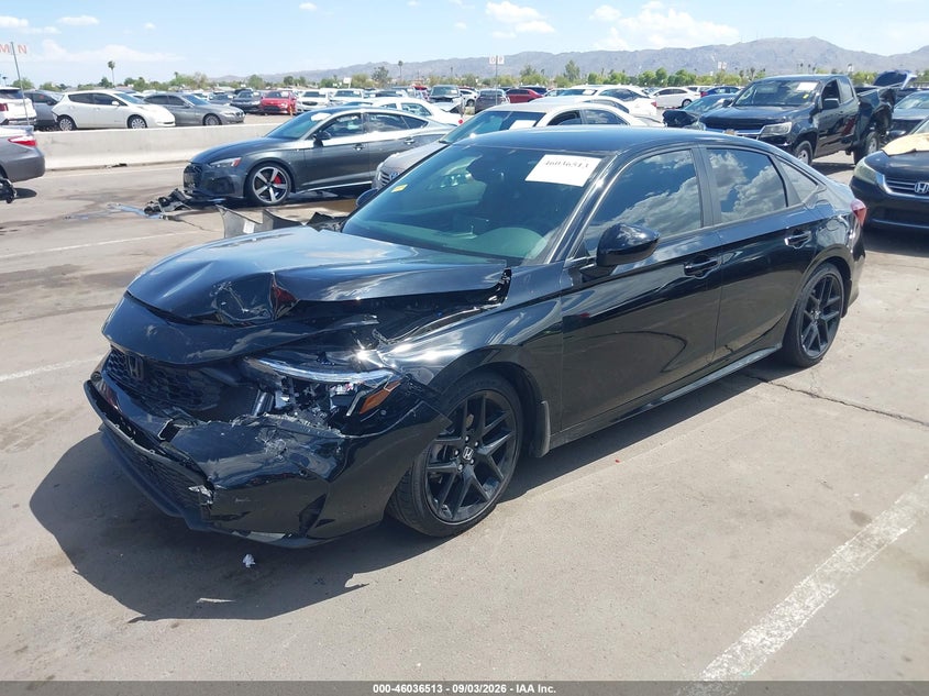 Vin: 2hgfe2f51th537021, lot: 46535932, honda civic sport 20262