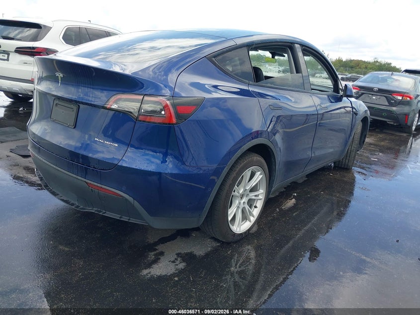 Vin: 5yjygdee8mf071299, lot: 46535990, tesla model y long range dual motor all-wheel drive 20214