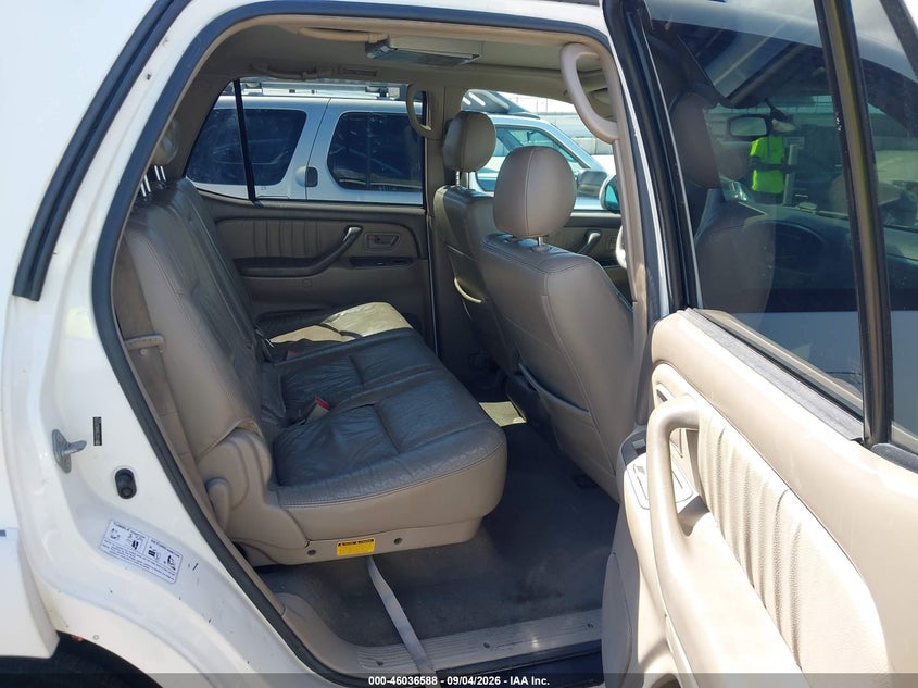 2006 TOYOTA SEQUOIA auction photo 8