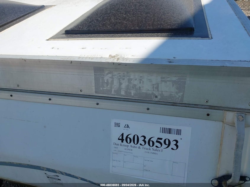 2005 ALINER COLUMBIA auction photo 6