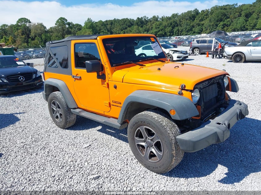 Vin: 1c4ajwagxcl285132, lot: 46536014, jeep wrangler sport 2012 img_1