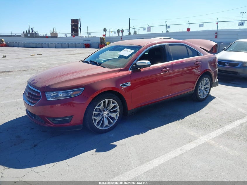 Vin: 1fahp2f83jg133454, lot: 46536015, ford taurus limited 20182