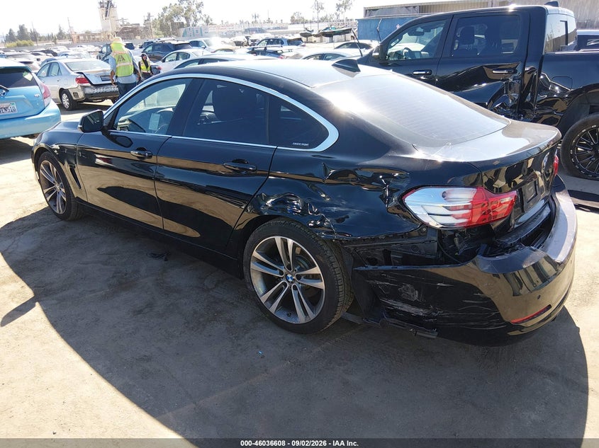 Vin: wba4f7c55hg787219, lot: 46536027, bmw 430i gran coupe 20173