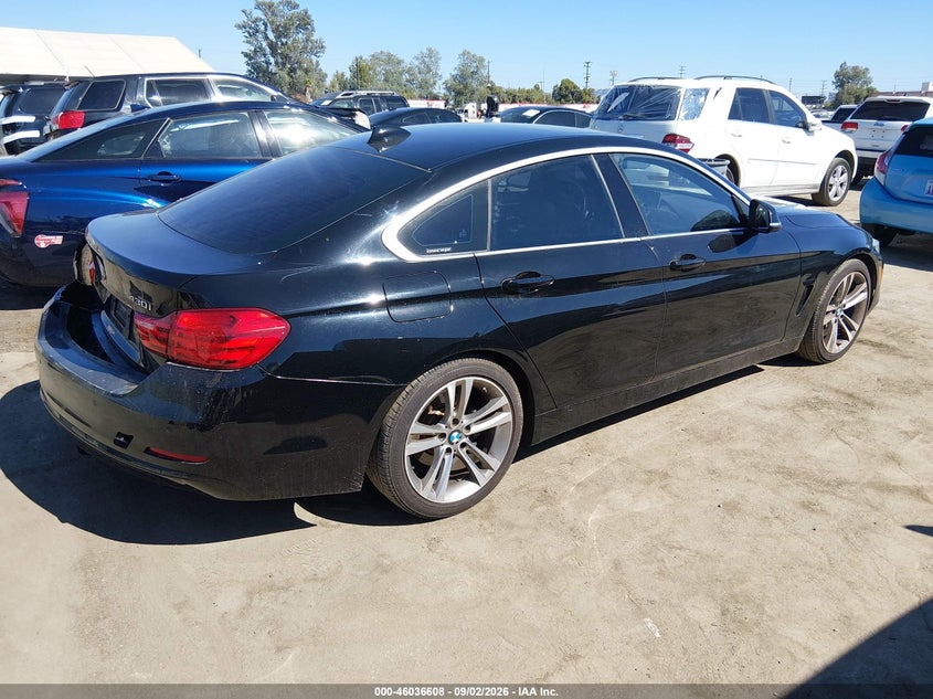 Vin: wba4f7c55hg787219, lot: 46536027, bmw 430i gran coupe 20174