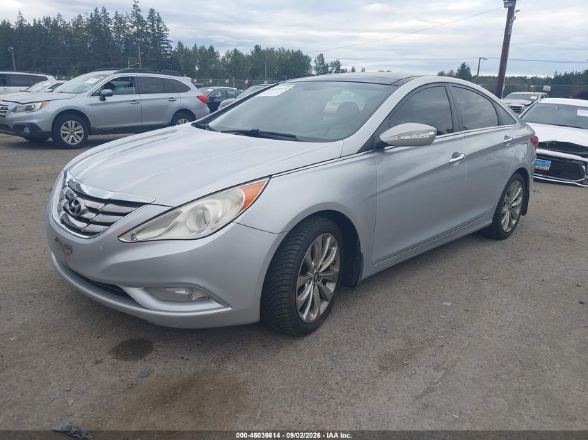 2012 Hyundai Sonata Limited 2.0T, Правый зад, IAAI, VIN 5NPEC4AB7CH470537 — фото 2