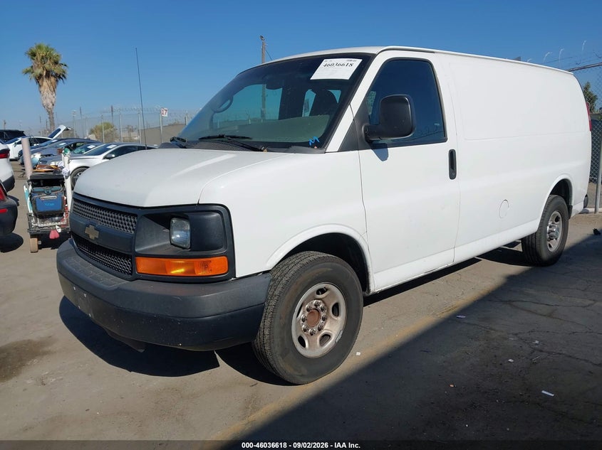 Vin: 1gczgtbg2e1146562, lot: 46536037, chevrolet express 3500 work van 20142
