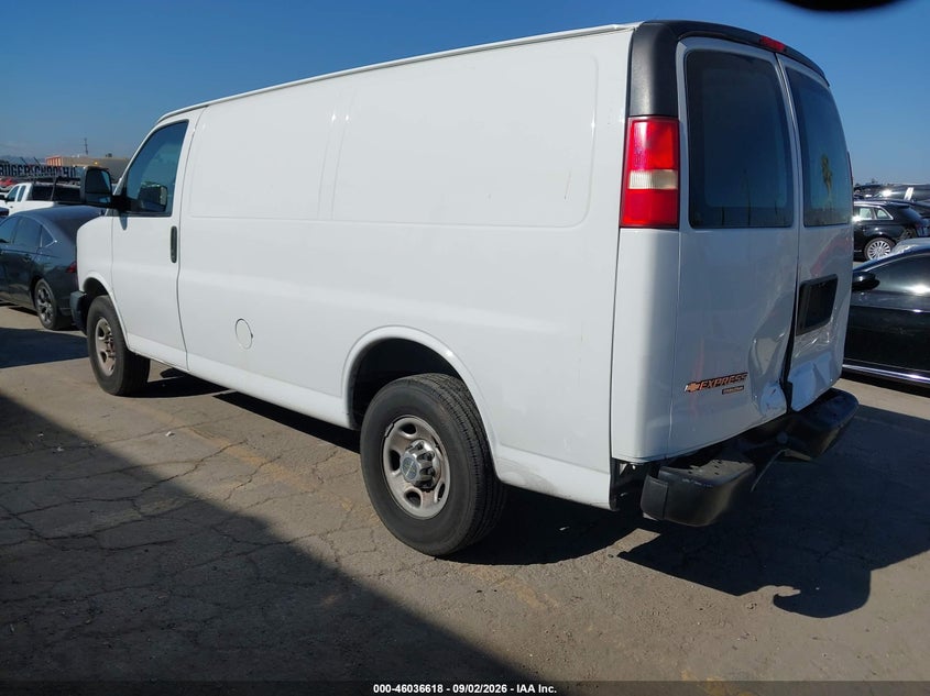 Vin: 1gczgtbg2e1146562, lot: 46536037, chevrolet express 3500 work van 20143