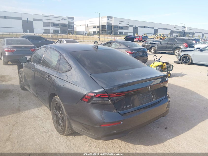 Vin: 1hgcy1f47sa003143, lot: 46536048, honda accord se 20253