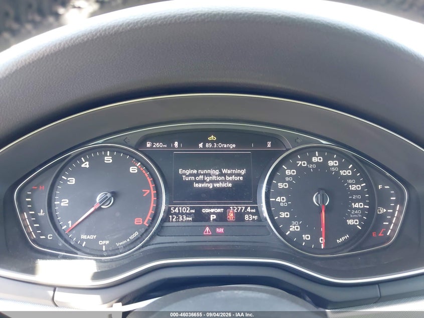 2018 AUDI A4 auction photo 7