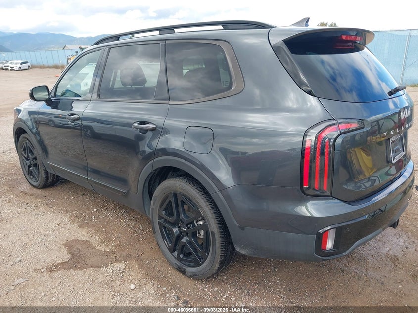 Vin: 5xyp5dgc3rg510969, lot: 46536080, kia telluride sx x-line 20243