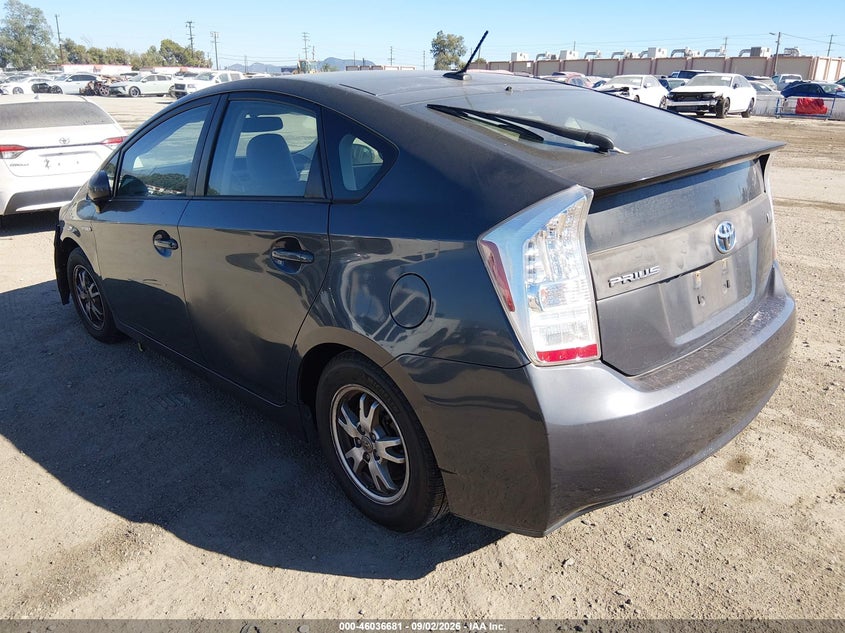 Vin: jtdkn3du3a0026828, lot: 46536100, toyota prius iv 20103