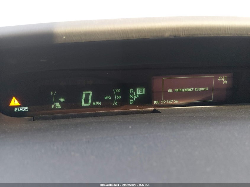 TOYOTA PRIUS 2010 VIN JTDKN3DU3A0026828