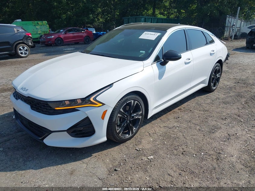 Vin: 5xxg64j22pg201816, lot: 46536102, kia k5 gt-line 20232